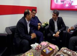 بازدید ریاست اتاق بازرگانی، صنایع، معادن و کشاوری اصفهان از پانزدهمین نمایشگاه صنعت نساجی